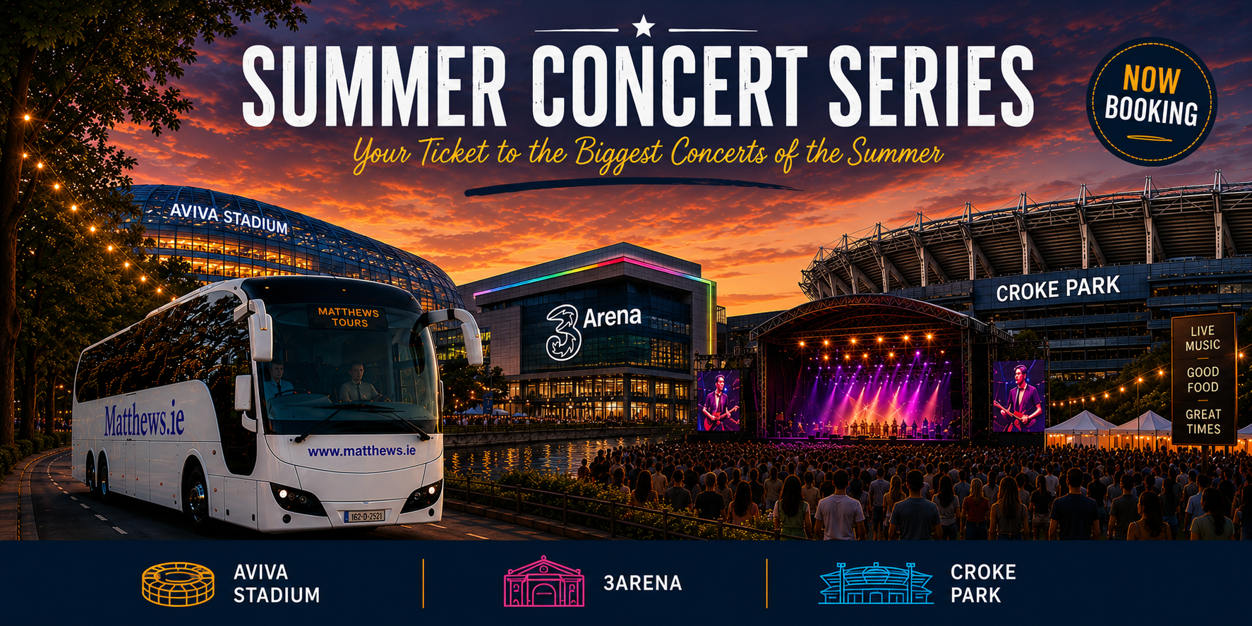 August Sept concerts